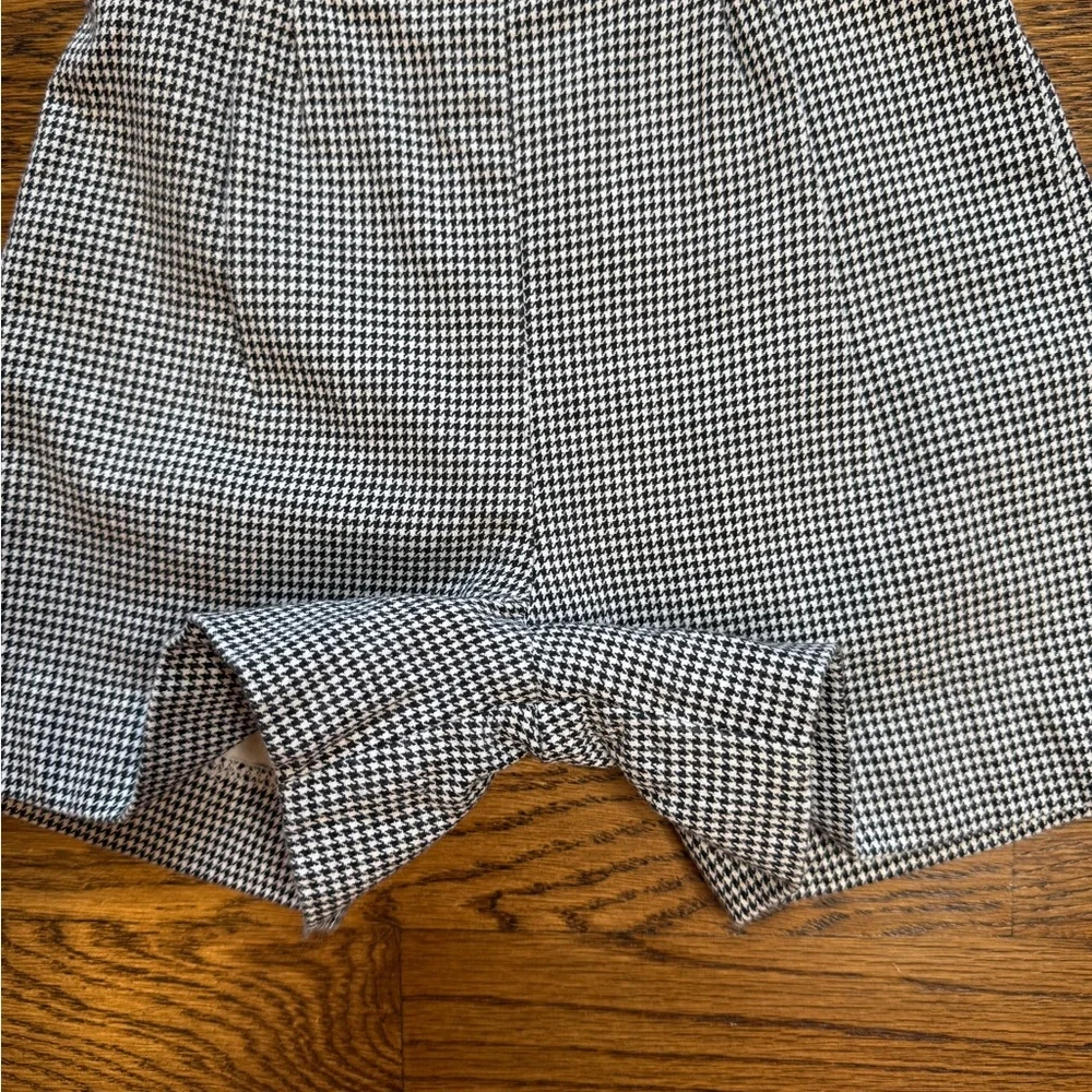Piqué New Orleans Boys Black and White Houndstooth Checkered Pinafore Size 3